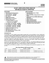 DataSheet ADS7885 pdf